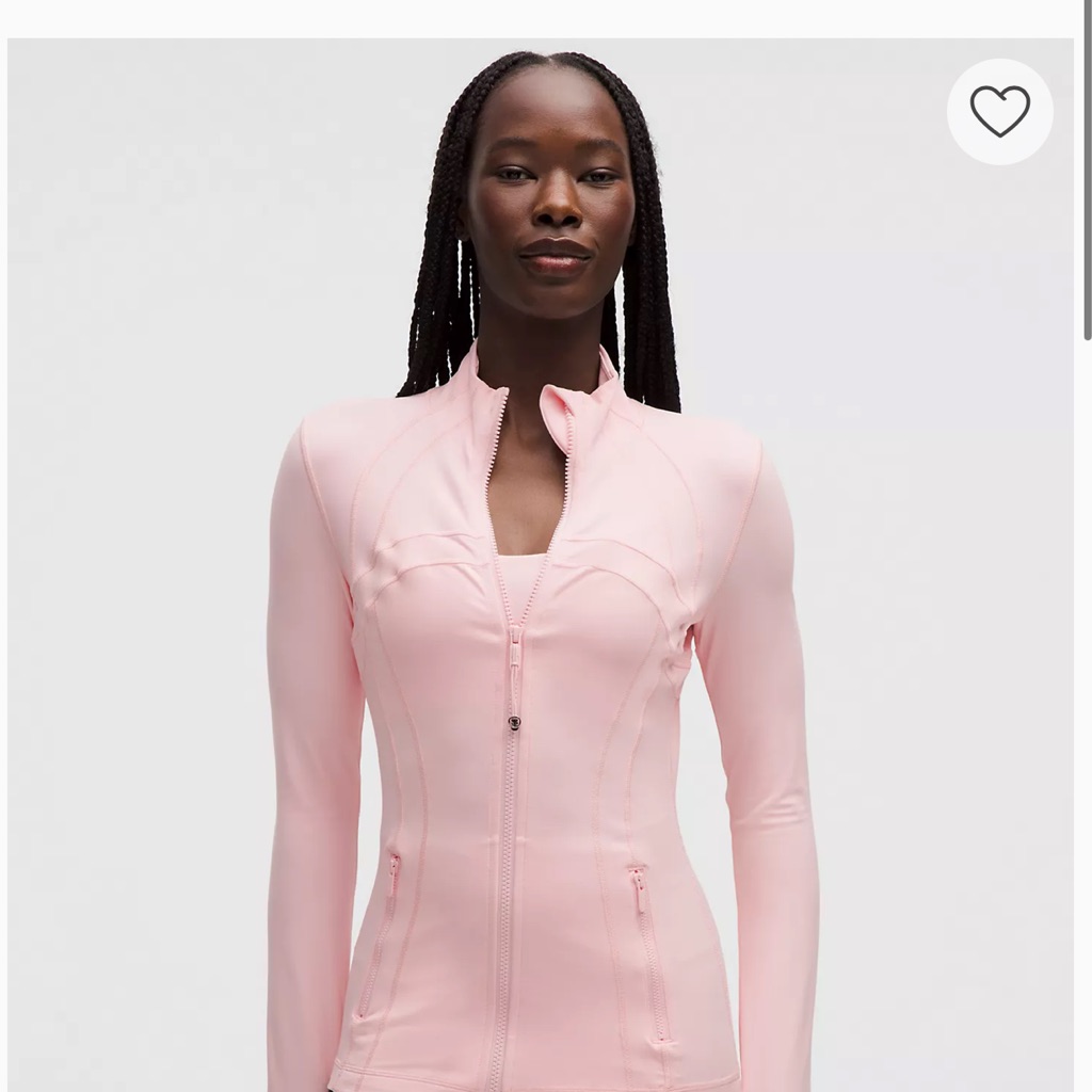 Light Pink Lululemon Define Jacket